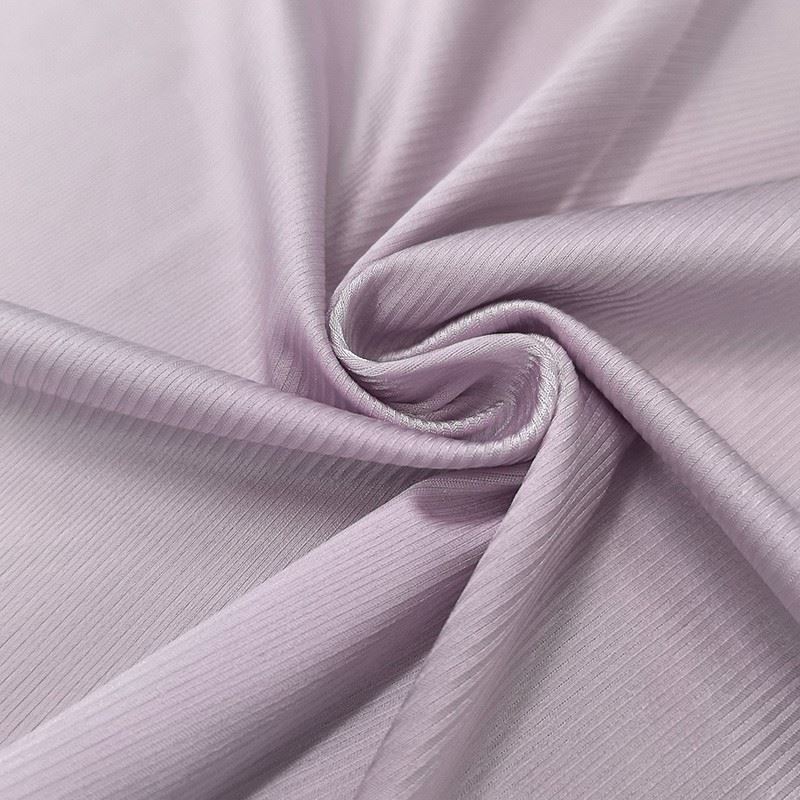 Fabrik Kesan Jalur Berkait Nylon